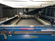 Silk Screen Printer with Squaring Station