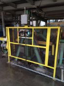 Roller Bar Lift Conveyor with Guarding