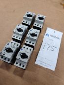 (6) Allen-Bradley 140M-C2E-B40 Motor Protector Circuit Breaker