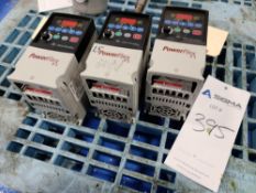 (3) Allen-Bradley PowerFlex4 AC Motor Drives