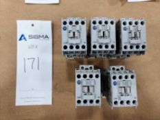 (5) Allen-Bradley 100-C09Z*10 Contactors
