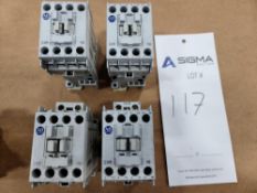 (4) Allen-Bradley 100-C09Z*10 Series A Contactors