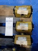 (3) CFF Stainless Steel Inc Valve Controllers