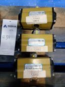 (3) CFF Stainless Steel Inc Valve Controllers