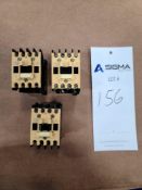 (3) Allen-Bradley Contactors