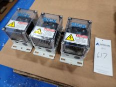 (3) SICK Power Supplies and Enclosures