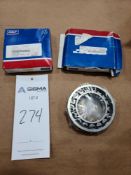 (2) SKF Cylindrical Roller Bearing - New in Box