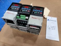 (3) Allen-Bradley PowerFlex4 AC Motor Drives