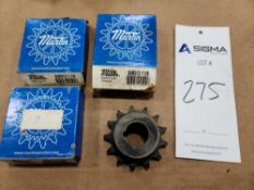 (3) Martin Single Strand Sprockets