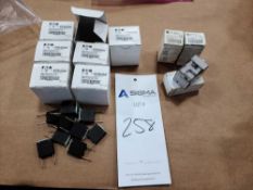 (3) Allen-Bradley Relays and (70) Eaton Voltage Indicators