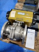 CFF Stainless Steels Inc Actuator with Haitima Ball Valve