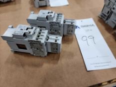 (2) Allen-Bradley 100-C09Z*10 Series A Contactors