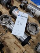 (2) Pneuamtic Actuator Valves