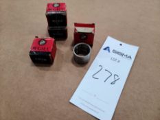 (4) McGill Inner Race Ball Bearing