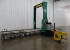 Signode MD-BPS Pallet Strapper and Conveyor
