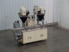 All-Fill DHA Dual Head Auger Filler with Conveyor