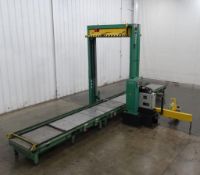 Signode MD-BPS Pallet Strapper and Conveyor