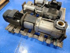 Grundfos Centrifugal Pump with 10 Horsepower Motor