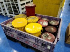 (13) Hazardous Waste Trash Cans