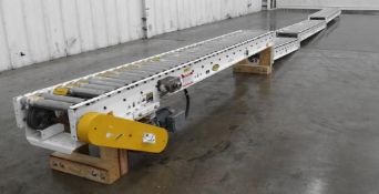 Hytrol Live Roller Conveyor 35 Feet Long x 15 Inches Wide