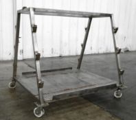 Stainless Steel Drum Cart