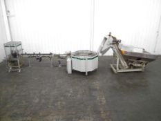 Hoppmann Bowl Unscrambler and Outfeed Conveyor