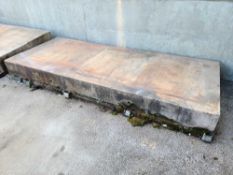 Starrett Precision Measuring Pink Granite Surface Plate 120