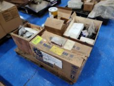 Pallet of MRO Parts including New in Box Nord 2 HP Motor