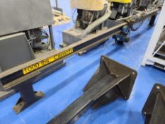 Demag 1000 Pound Hoist with I-Beam Frame