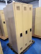 (6) Medart Single Tier Lockers