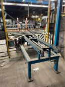 Band Conveyor with Transfer Gate 1 HP 12'L x 19