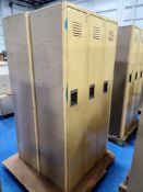 (6) Medart Single Tier Lockers