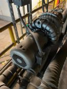 Blower with 10 Horsepower Baldor Reliance Motor