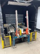 Band Conveyor with Transfer Gate 1 HP 12'L x 19
