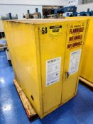 Justrite Flammable Liquid Storage Cabinet