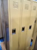 (6) Medart Single Tier Lockers