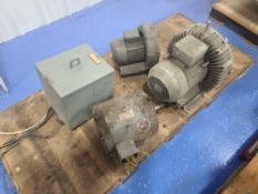 Pallet of Vacuum Pumps and Motors
