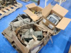 Pallet of Spare MRO Parts including Motor and Gearbox