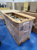 Crate of Modicon Control and Electronic Components