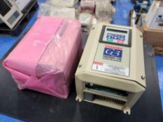 (2) Toshiba G3 Tosvert-130 Transistor Inverter 5HP Motor Drive