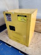 Justrite Flammable Material Aerosol Can Storage Cabinet