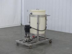 Nalgene 47 Gallon Cylindrical Polypropylene Tank