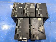 (5) Parker Compumotor AX Series Microstep Drives