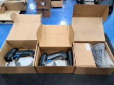 (3) Datalogic Gryphon GD4400 2D Barcode Scanner