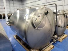 A&B Process Systems 400600 1000 Gallon Single Wall Stainless Steel Tank