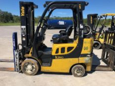 Yale 5,500 LB Capacity Forklift, Model: GLC060VSNGSF085