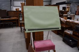 A vintage drawing board, approx. 92 x 65cm