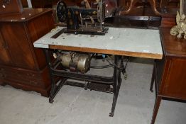 A Perkins industrial sewing machine