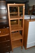 A five tier rack, suitable for shoes, pans etc