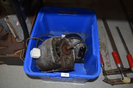 Two vintage electric motors for tools or workshop use